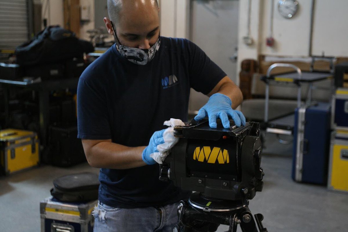 greenteafilms's tweet photo. Through the lens of Covid-19
#humpday mantra…clean, check out, return, clean, check-in and repeat. #WearAMask
#takeover #bts #behindthescenes #throughthelens
#marmedia #marmediacinerentals #zeiss #zeisscameralenses #masteranamorphic #filmflorida #miamifilm #arri
#Covid19 https://t.co/85h2GhE5LT