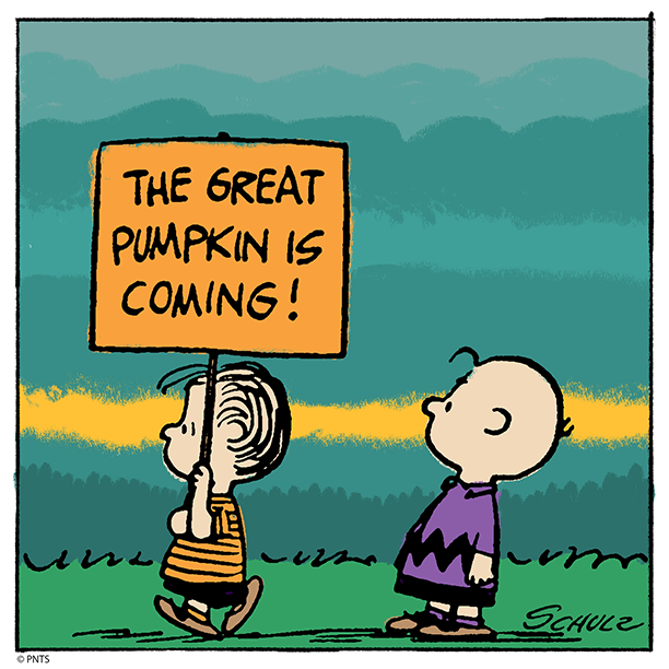 Snoopy's tweet photo. 10 days till the Great Pumpkin! https://t.co/MTlgOjF2H0
