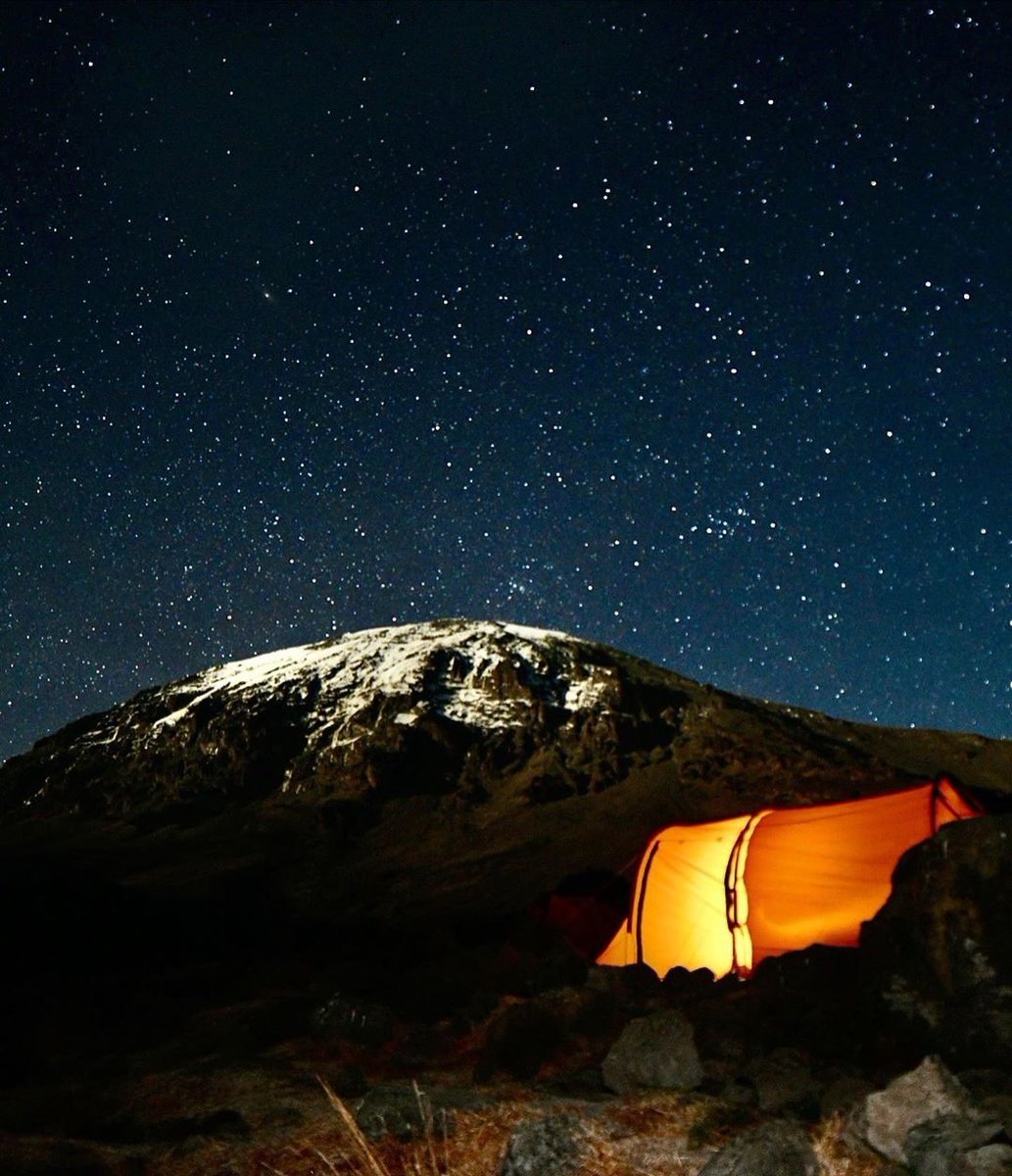 Mount Kilimanjaro night view.

#climbkilimanjaro #kilimanjarotrek #africa #tanzania #uhurupeak #summit #trekwithus #safaritanzania #travelafrica #tanzaniavacation