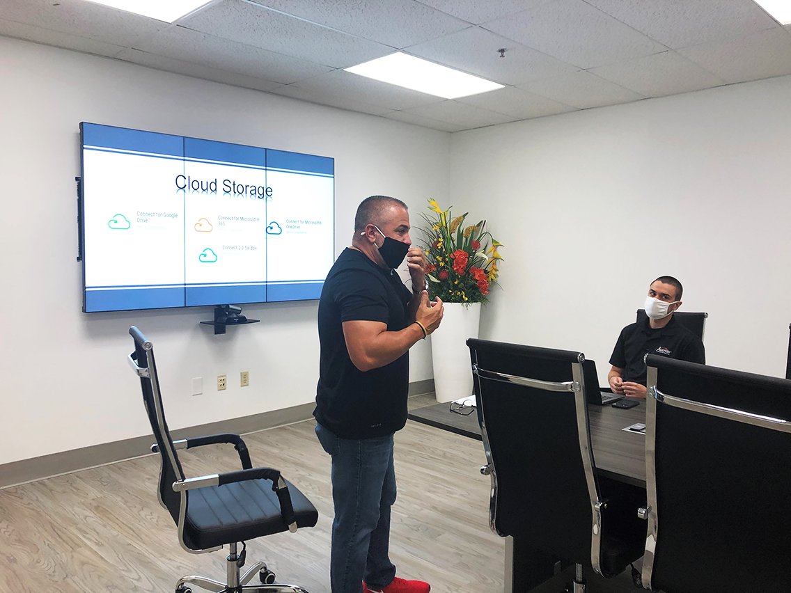 AcordisTech's tweet photo. Class is in session and today we are learning about @Xerox App Gallery. Do you have a question? Leave a comment and our VP of Managed Print Services will answer them.
#Acordis #YourTechnologyPartner #ManagedPrintServices #Technology #XeroxPartner #Learning https://t.co/uXTNaIWDBJ