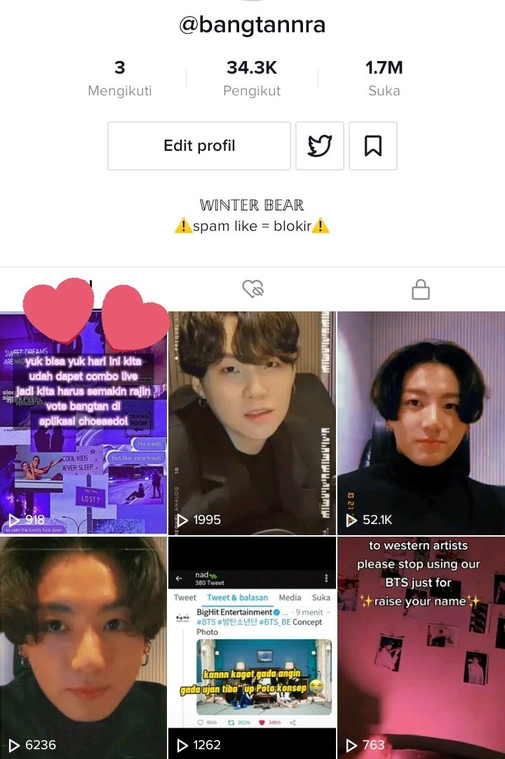 nad๐ข (@414Nra) on Twitter photo 2020-10-21 14:37:05 @HPuterii @ARMYTEAMIDN @BTS_twt Setuju banget susah banget buat fyp kalo urusan vote๐ญ, aku udah ingetin beberapa akun gede di tikt0k, tapi gada yg gubris:') sedih bgt g sih bnyk yg kurang peduli sma vote cendol๐ญ @HPuterii @ARMYTEAMIDN @BTS_twt Setuju banget susah banget buat fyp kalo urusan vote๐ญ, aku udah ingetin beberapa akun gede di tikt0k, tapi gada yg gubris:') sedih bgt g sih bnyk yg kurang peduli sma vote cendol๐ญ