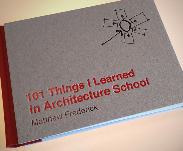 The classic 101 Things I Learned in Architecture School will be analyzed thru the lens of race, class and the problems of today by the New Architecture Writers reading group. We can't wait! Thursday 10/22 2pm EDT/7pm London. Zoom: tinyurl.com/y4wgsjy4