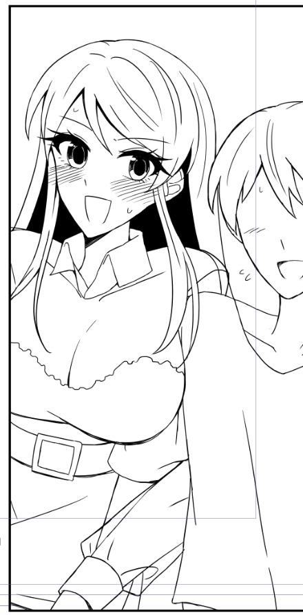 蘭さんお願い…腕組んで… 