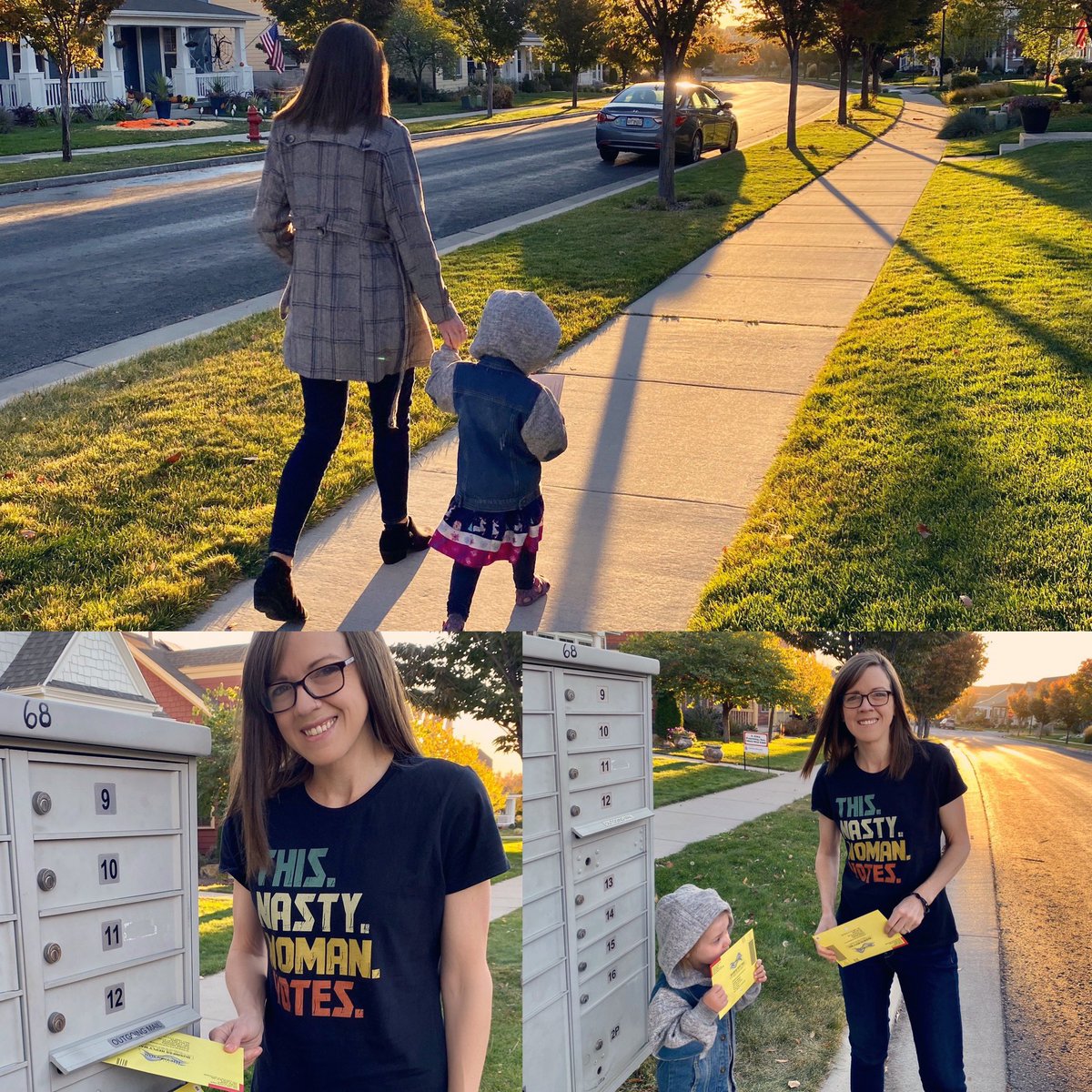 It’s a beautiful day to vote! #nastywomenvote #vote #NastyWoman