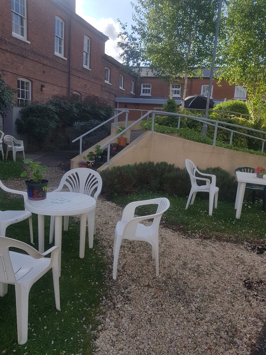 Creating indoor and outdoor spaces for staff to rest and recharge
#FabChange20 
#COVID19
@WyeValleyNHS 
@theRCOT 
@cllrgemmadavies