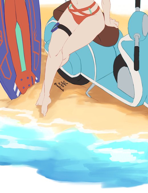 Just showing off some of the background for Kiara's piece, and feet #ArtsOfAshes #絵ニックス 