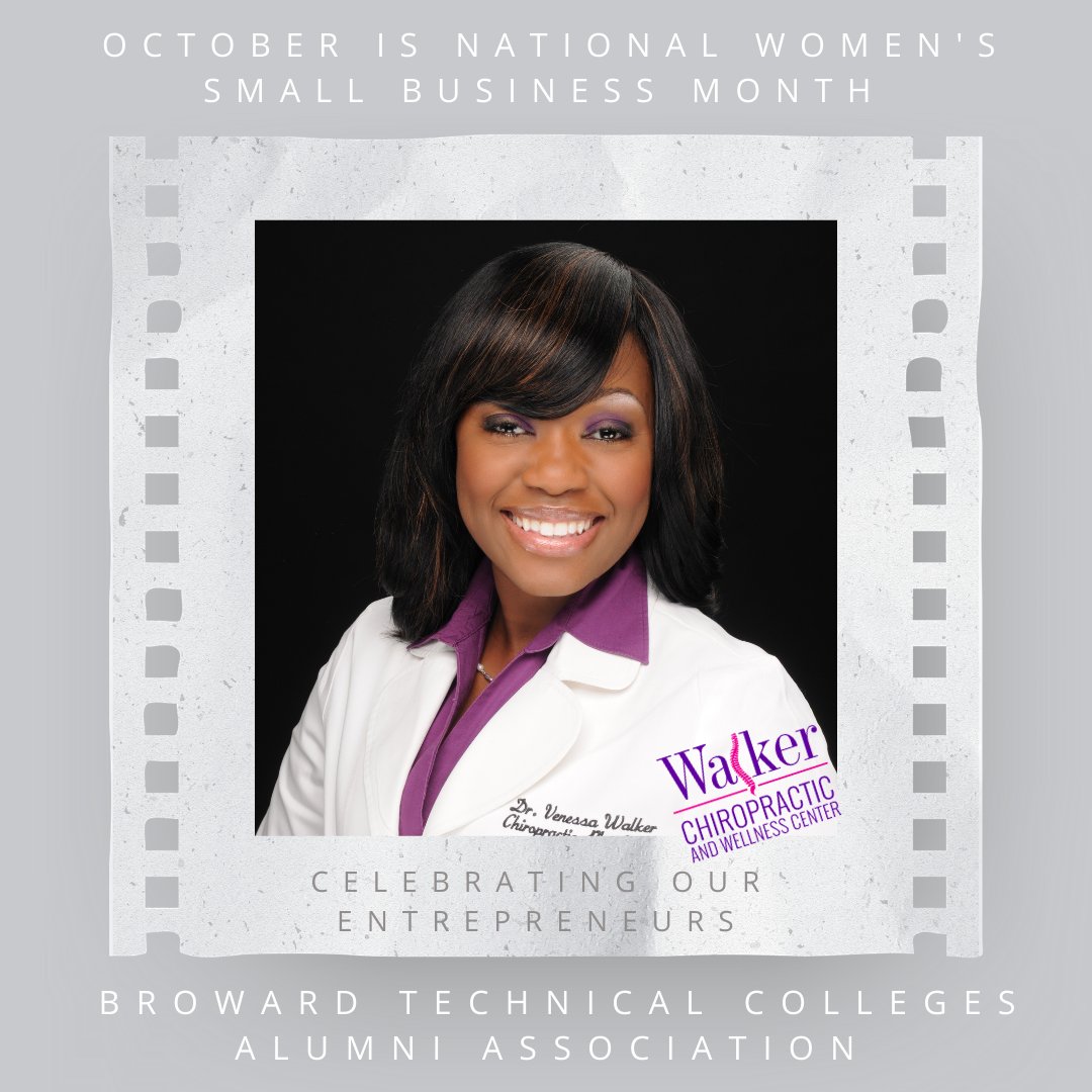 BrTechColleges's tweet photo. Today we celebrate Dr. Venessa Walker @walkerchirofl She inspires our aspiring health science students at the Broward Technical Colleges. https://t.co/yfJ8S2saR4 https://t.co/qMl6V85cDa