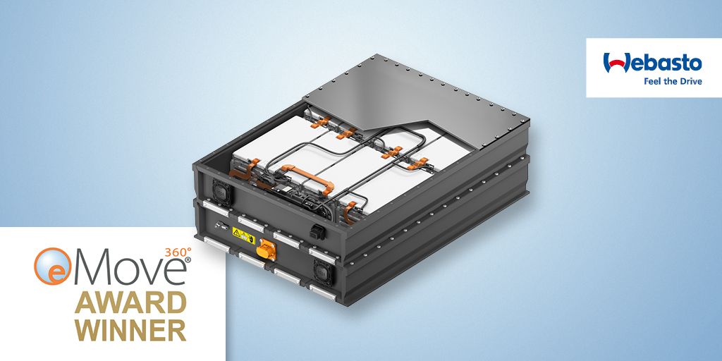 WebastoTurkey's tweet image. Thank you for keeping your fingers crossed! We won the @e_Move_360 Award with our #Webasto CV standard battery system in the category battery &amp;amp; #powertrain. Find out more about our high-quality and future-proof #battery systems for #emobility 👉 bit.ly/3jhpIww