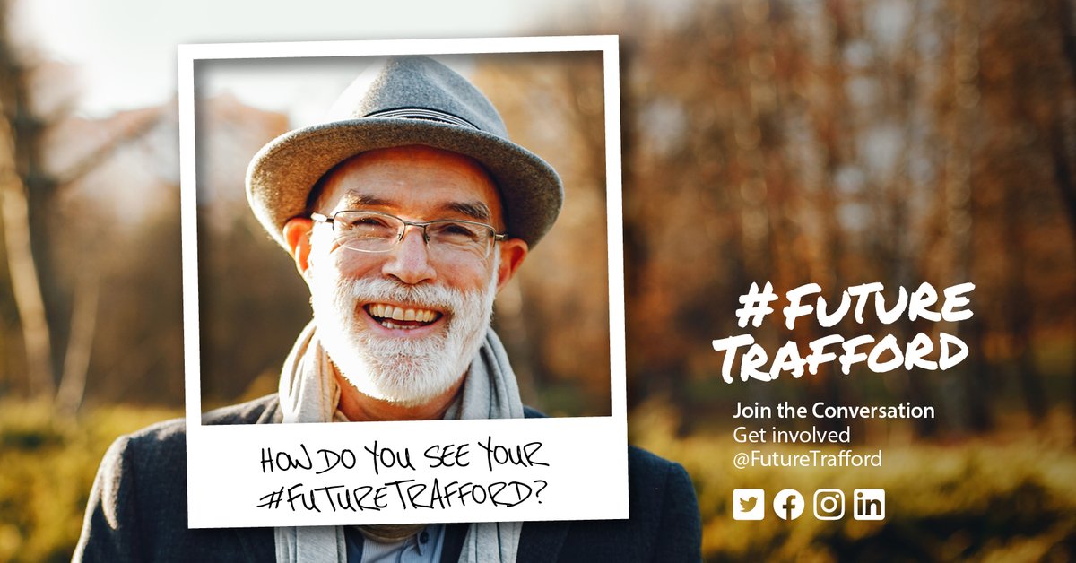 We are a collaboration of organisations, companies, community groups and people based in Trafford that actively work together and share ideas to deliver positive change in the area. 

What changes would you like to see happen in #Trafford? 

#FutureTrafford