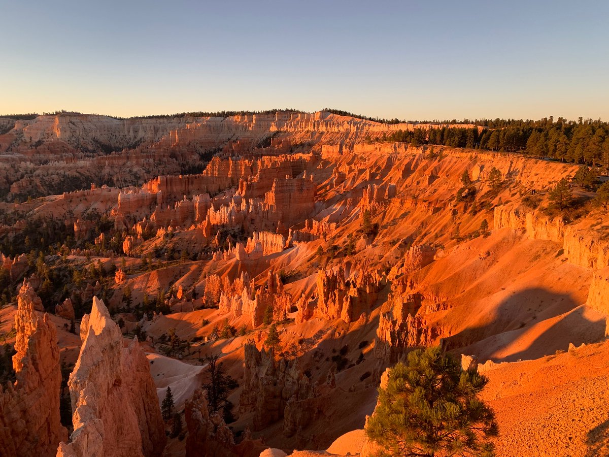 Wrote this thread as I was preparing to “reset” after finishing a large implementation milestone. Now on the road for the week to recover my mind. Beautiful sunrise at Bryce this morning!