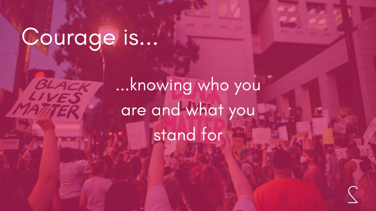 AngelaMaiers's tweet photo. #CourageIs knowing who you are and what you stand for. When was a time that you stood up for your beliefs, even when the people around you thought you were wrong?
#Courage #Bravery #BlackLivesMatter https://t.co/ooM2ma9nH7