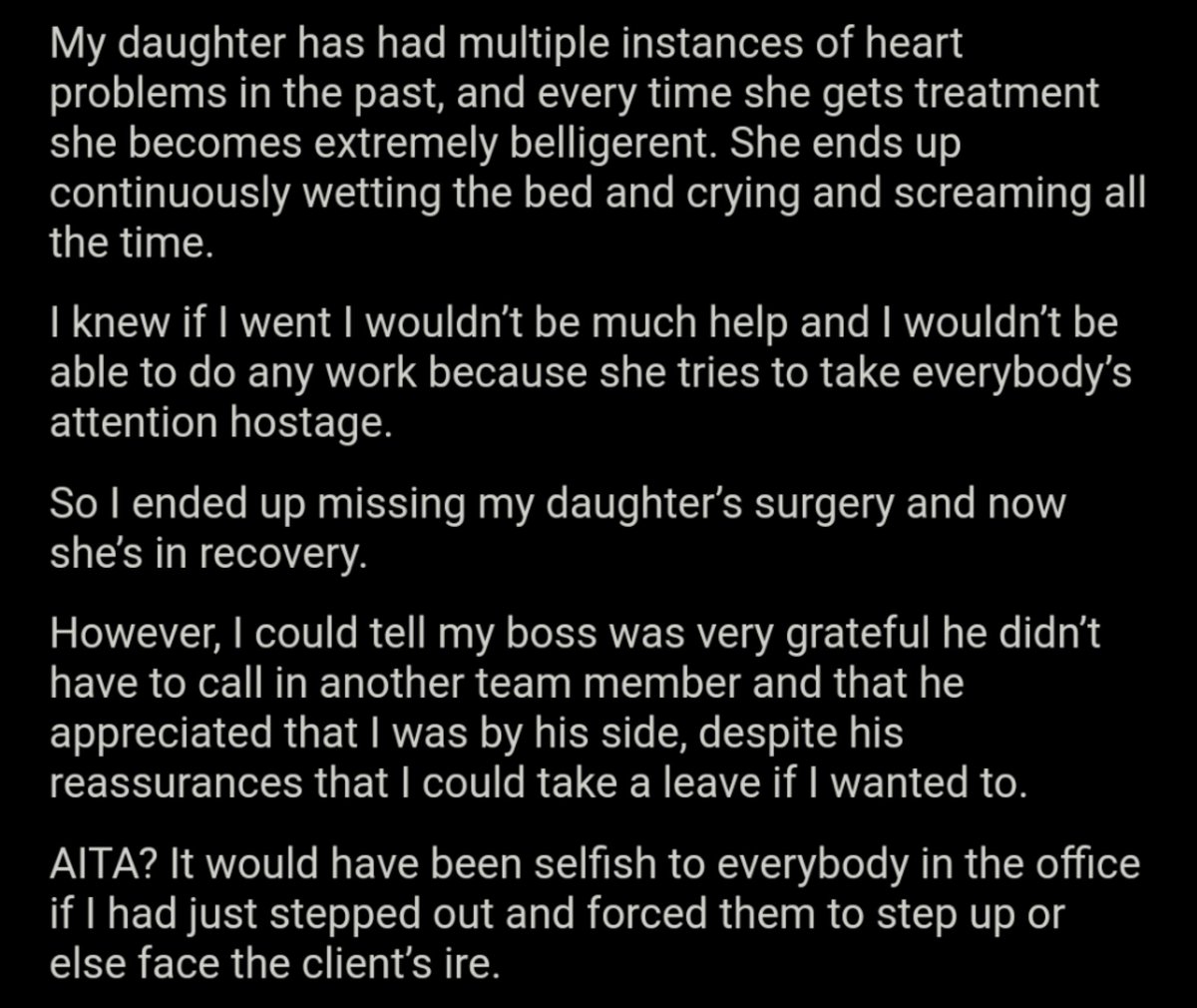 Am I the Asshole? tweet media