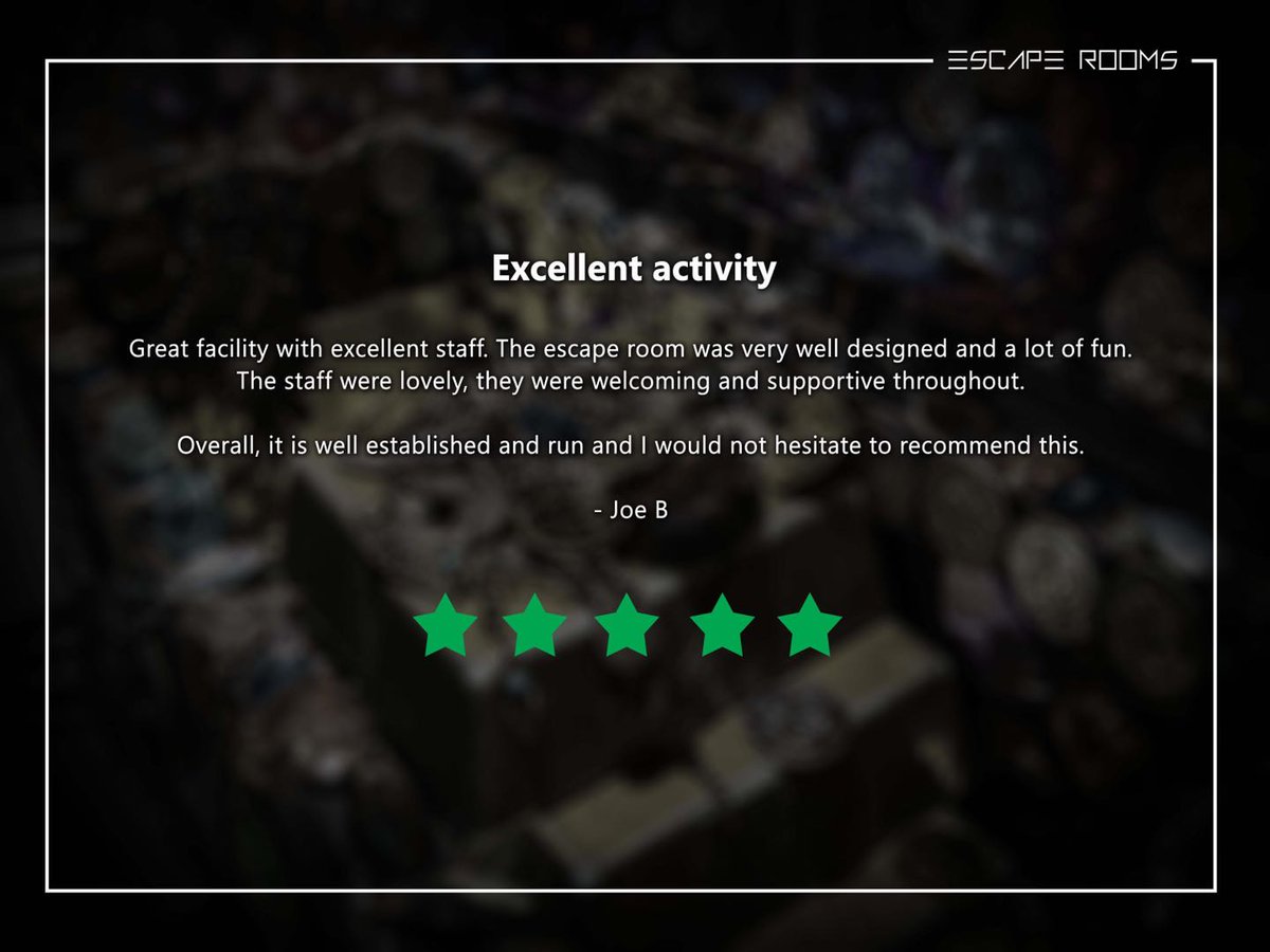 Escape Rooms tweet media