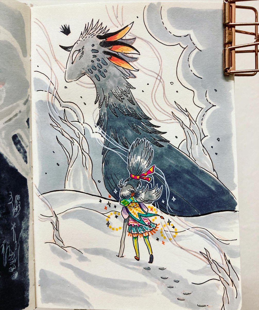 Meet the Queen ❄️✧
.
.
.
#originalart #sketchtober #inktober2020 #day21 #witchtober #illustrationart #dailysketch #littlewitch #drawtober #sketchbook https://t.co/G5ShkZUdgm
