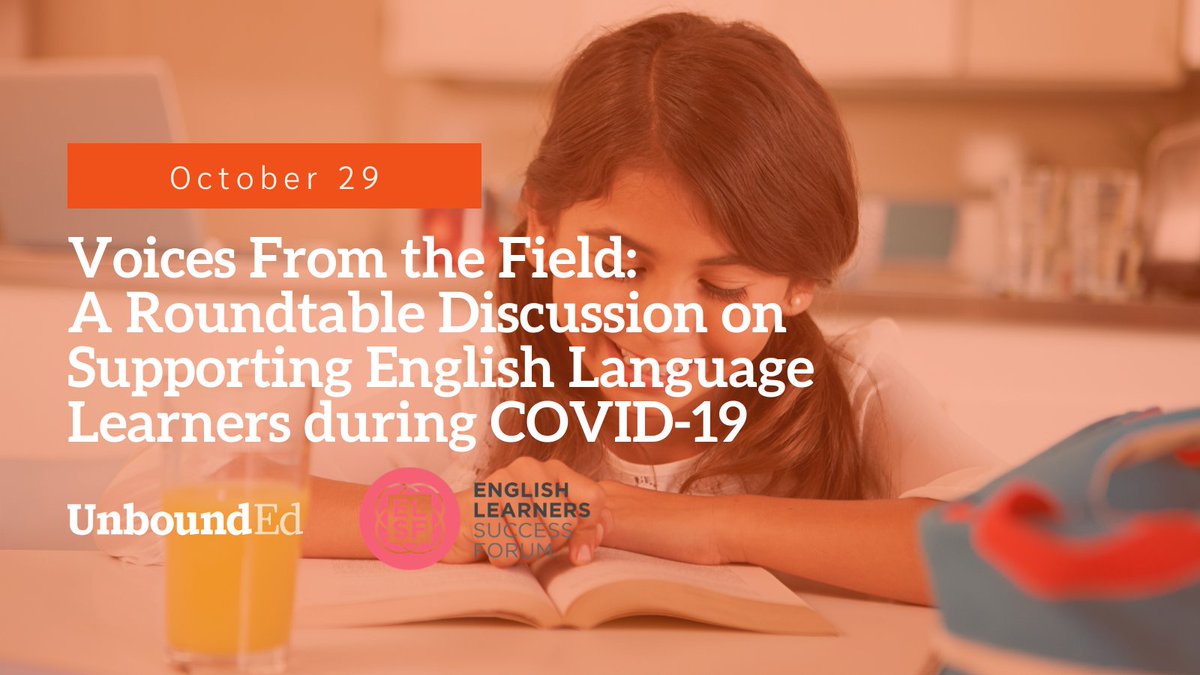 unboundedu's tweet photo. [FREE EVENT] Come together with fellow #GeneralEd teachers and have your questions answered by us and our friends at @elsuccessforum in how to best support your #ELLs this school year. 

RSVP: https://t.co/W24gegtjIU https://t.co/uwpLJfHKDq
