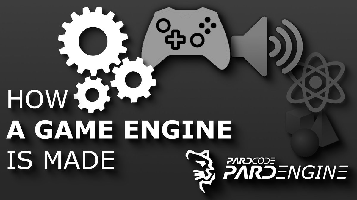 pardengine's tweet photo. What are the components that give shape to a #gameengine?
To answer this and other questions, let's see how a #game #engine is made!
Video link: https://t.co/itOVU2K68p
I hope you'll enjoy it!
#gamedev #indiedev #games #development #Engineering #pardcode #pardengine https://t.co/lSvzM1JdR1