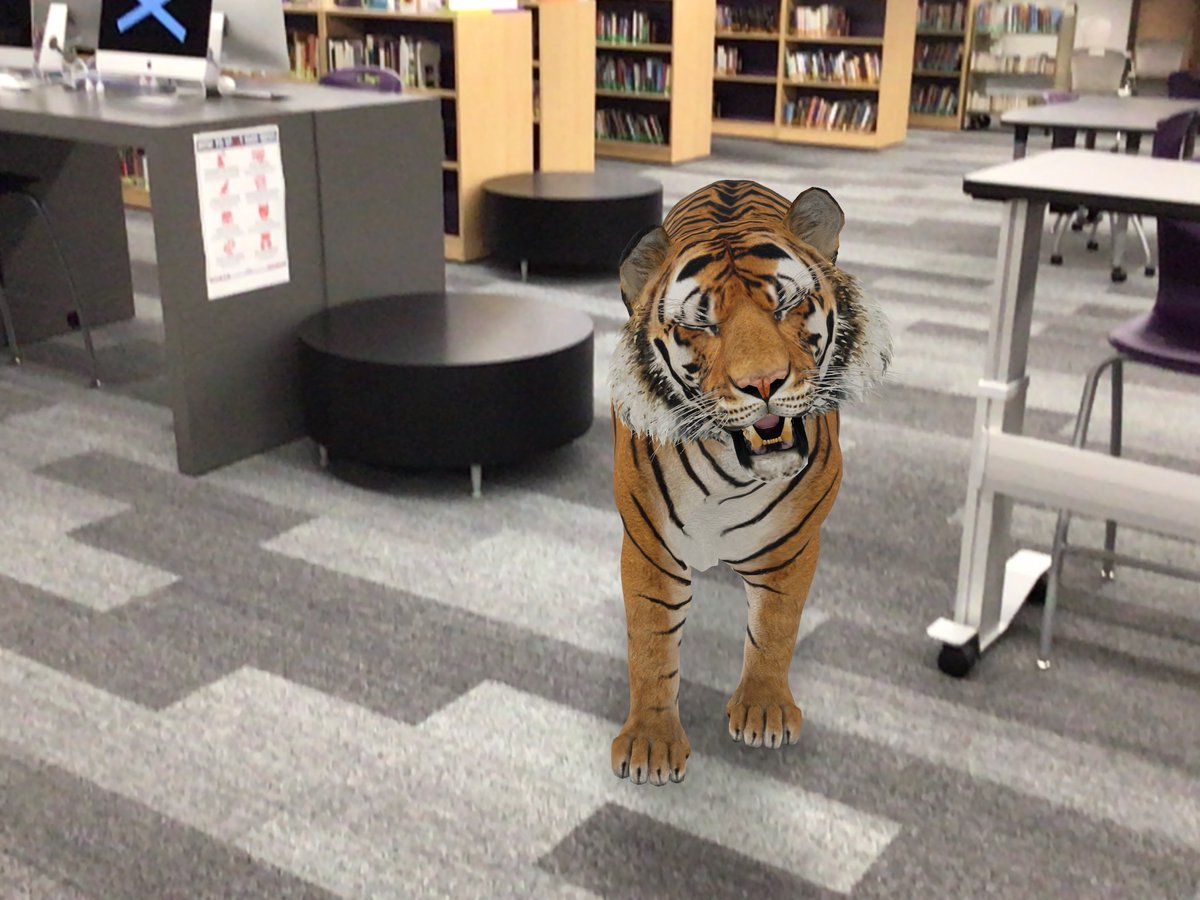 JHS_Library1's tweet image. The library is so empty without all the kids, we decided to get a pet to keep the lonelies away. What do you think? Are we taking &quot;crazy cat lady&quot; a bit too far? Here&apos;s how to add an animal to your space. Share pictures of your new &quot;pet&quot;!! ow.ly/yjUX50BYJjH