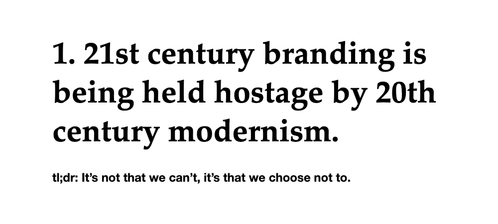 ucllc's tweet photo. Today on Brand New (Linked): Building on the sentiment that branding has gone bland, @pworthington provides a great POV about why this has happened and identifies some serious problems with this approach. Among others: “Good design is the new bad design”. https://t.co/tx7WuQV44T https://t.co/zaBDlnF3A8