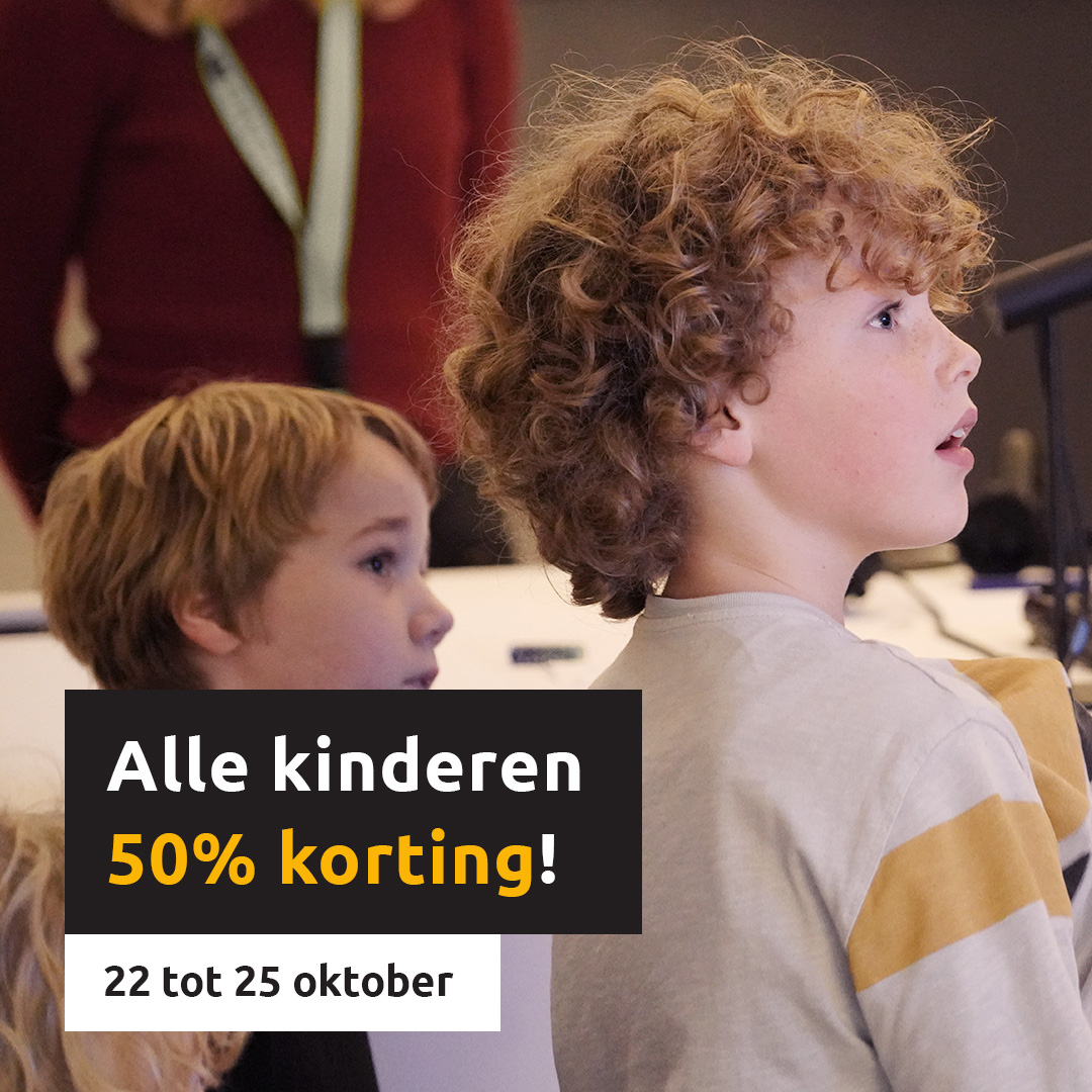 Thuisblijvers opgelet! Tot en met zondag 25 oktober kan je gebruikmaken van onze familiekorting. Boek je een VR-room? Dan mogen alle kinderen, tussen de 8 en 16 jaar, voor de helft van de prijs komen VR'en. 😍 ow.ly/pAAr50BYGh0