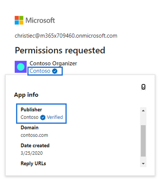 ItsReallyNick's tweet image. Critical new defenses for OAuth consent phishing:
• ✅ Publisher verification [pic 1]
• 📋 Customizable app consent policies [pic 2]
• 🚷 Globally disallowing user consent to new multi-tenant apps from unverified publishers (on Nov 8)

👉🏼📰 Details: techcommunity.microsoft.com/t5/azure-activ…