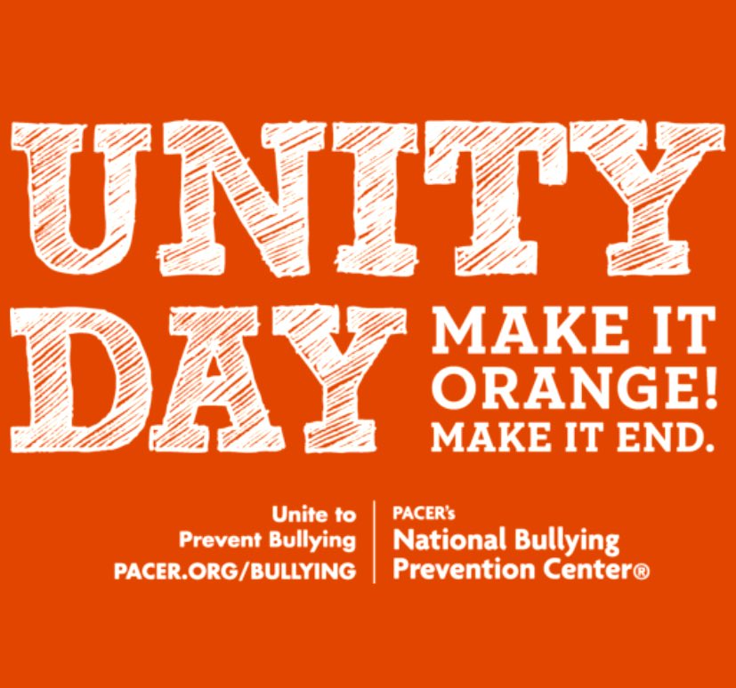 MillionAnedra's tweet photo. Wildwood is all about UNITY! 🧡Bringing UNITY to the CommUNITY! Middletown, we’ve got this! Wearing our orange to knockout bullying! #AntiBullying #BullyFree #WildwoodWins #MiddieRising https://t.co/oyKKtOQRsQ