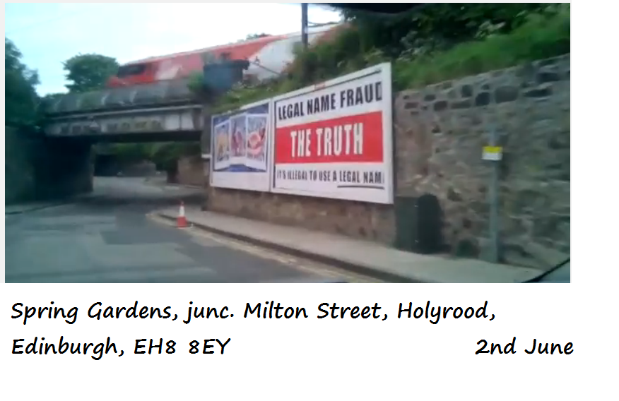IceTruth1's tweet photo. @djdave1926 @Daisy95601600 #TruthBillboards #Edinburgh #Holyrood #ScotlandIsNow  #Scotland: the #Truth only matters to the #honest ones. 

YOU already know who the #liars are. 

Free to defy and turn a be'liened eye or get/share your friendly #gift called the #BCCRSS (linked) 

https://t.co/RoK59yXMI4 https://t.co/m1Ezq7ia9k