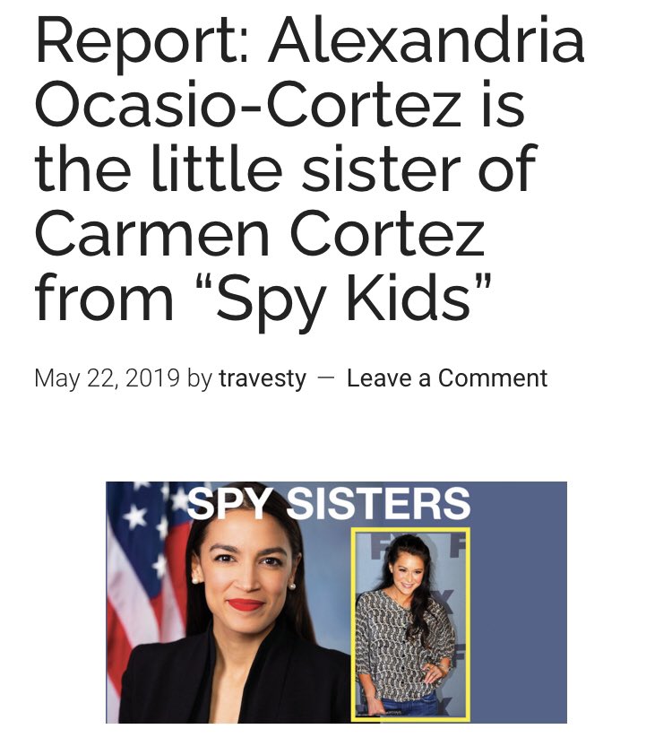 Sugg_2's tweet image. I knew she looked familiar @AOC