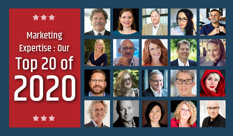 For the 4th year, @Emergent007 is publishing our Top 20 of 2020 in #marketing. & for 2nd year, we have equality men/women. #womeninbusiness exob2b.com/en/marketing-e… c.c. @MargaretMolloy @leeodden @missrogue @ChadPollitt @sheaforr @markwschaefer @ErinBlaskie @mitchjoel @PamDidner