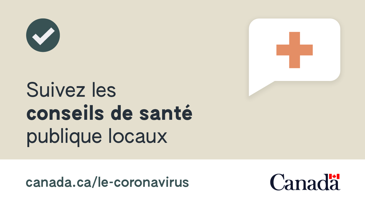 Téléchargez aujourd'hui l'appli Alerte COVID, c'est simple et vous serez alerté(e) si vous avez été en contact avec quelqu'un testé positif(ve) au virus.
C'est un autre outil pour vous garder en sécurité de la COVID-19, et le plus de gens l'utilisent, le mieux cela fonctionne. https://t.co/sjbwkfNxcc