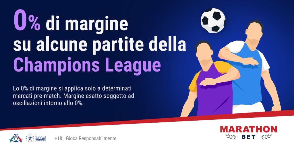 Stasera ci attendono due grandi match su cui puoi trovare la nostra proposta 0% margine: #Bayern contro #Atletico e #City contro #Porto.
Scopri con noi lo spettacolo #ChampionsLeague!
https://t.co/RwHGe8vLCc
#marathonbet 🏆⚽️ https://t.co/6zk3m3v0gh
