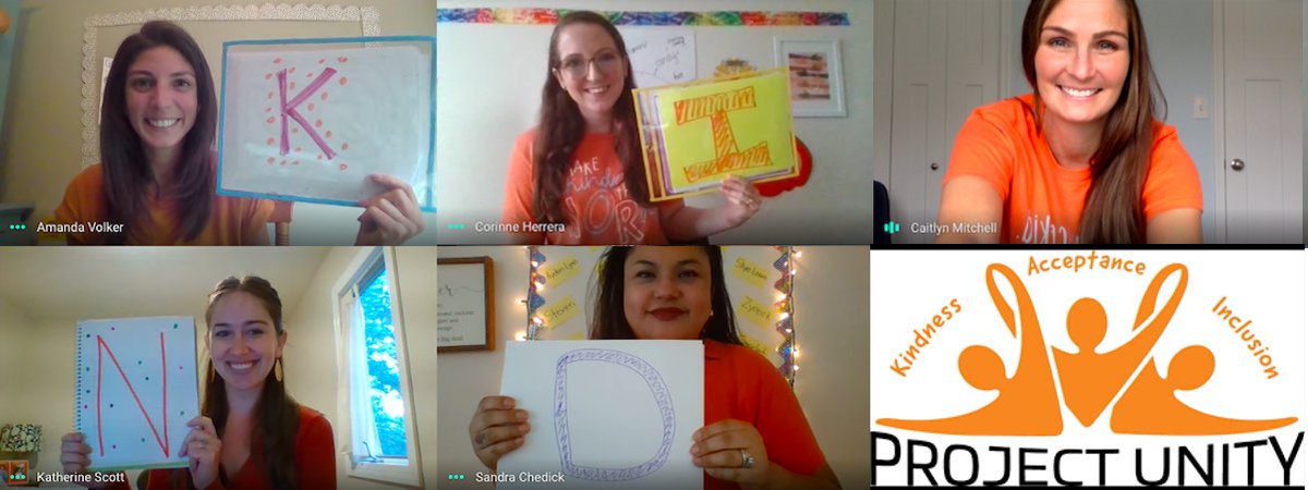 PHESGrade2's tweet image. We are happy to wear orange and share our identities for #UnityDay2020! 🧡 #PHESpride #AACPSAwesome