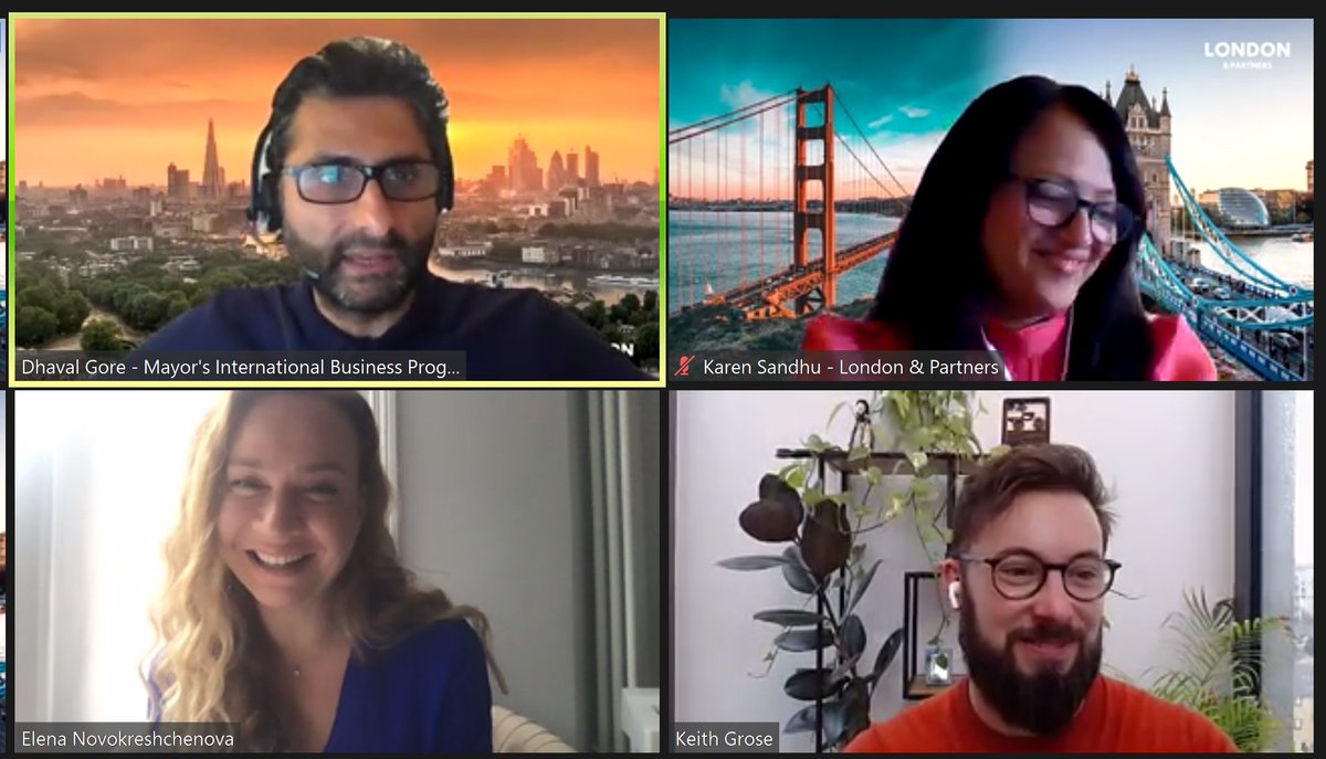 We're so happy to be joined by <a href="/Plaid/">Plaid</a> <a href="/remitly/">Remitly 🌎</a> <a href="/SuadeLabs/">Suade Labs</a> &amp; <a href="/11FS/">11:FS</a> for our Crossing the pond: stories from fintechs in both North America and London event. Great opening remarks from @KarenSandhu2 and look forward to the panel moderated by <a href="/DHAVALGORE1/">DHAVAL GORE</a> 

<a href="/kmgrose/">keith grose 🇬🇧🇺🇸</a> <a href="/ElenaNovokresh1/">Elena Novokreshchenova</a>