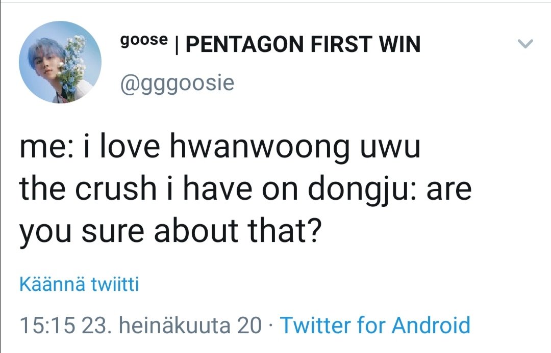 july 23rdyou have a crush on dongju? how cute just wait until the clownies hear about this in september you'll be in big trouble then