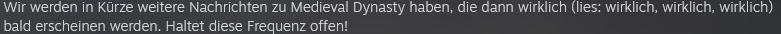 FansMedieval's tweet image. Dieser Text ist nun schon 2 Tage alt 😟😟
