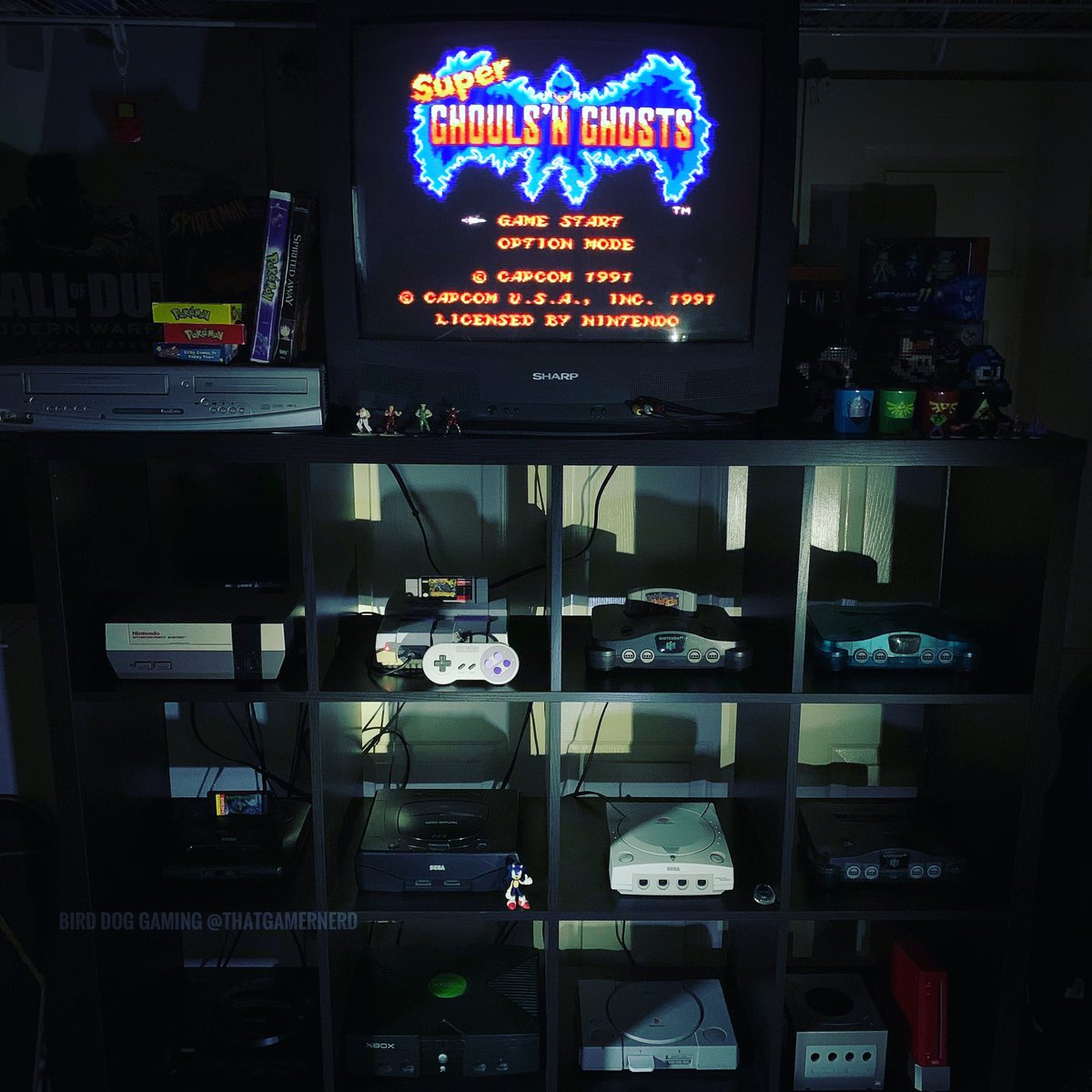 BirdDogGaming's tweet photo. Super Ghouls ‘N Ghosts and chill this Halloween 🎃 https://t.co/pDcJWZhlHo