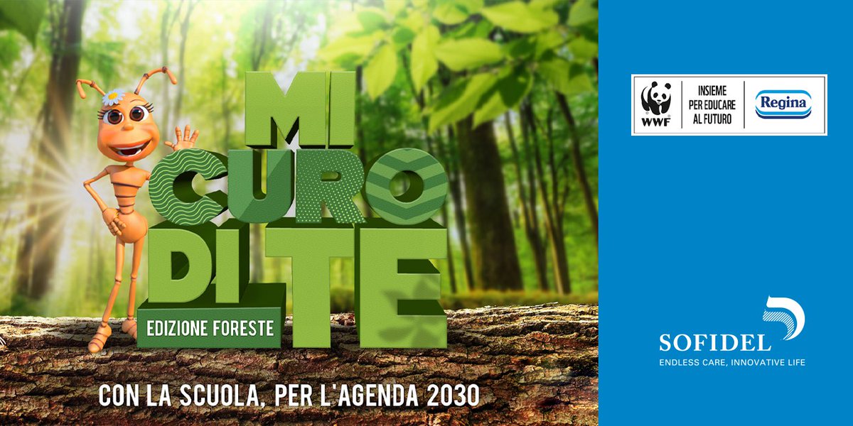 Sofidelsharing's tweet photo. #MiCurodiTe, il progetto educativo gratuito per la #scuola promosso da @WWFItalia e @Regina_eu_it riparte con un’annualità ricca di attività per scoprire, conoscere e amare il nostro Pianeta a partire dalle #foreste e dall’Agenda ONU 2030 https://t.co/OQqxRRUXXm #SofidelNextGen https://t.co/0pIir2akND