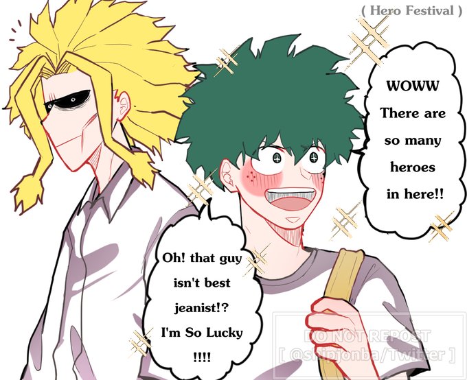 *sad allmight noise* 