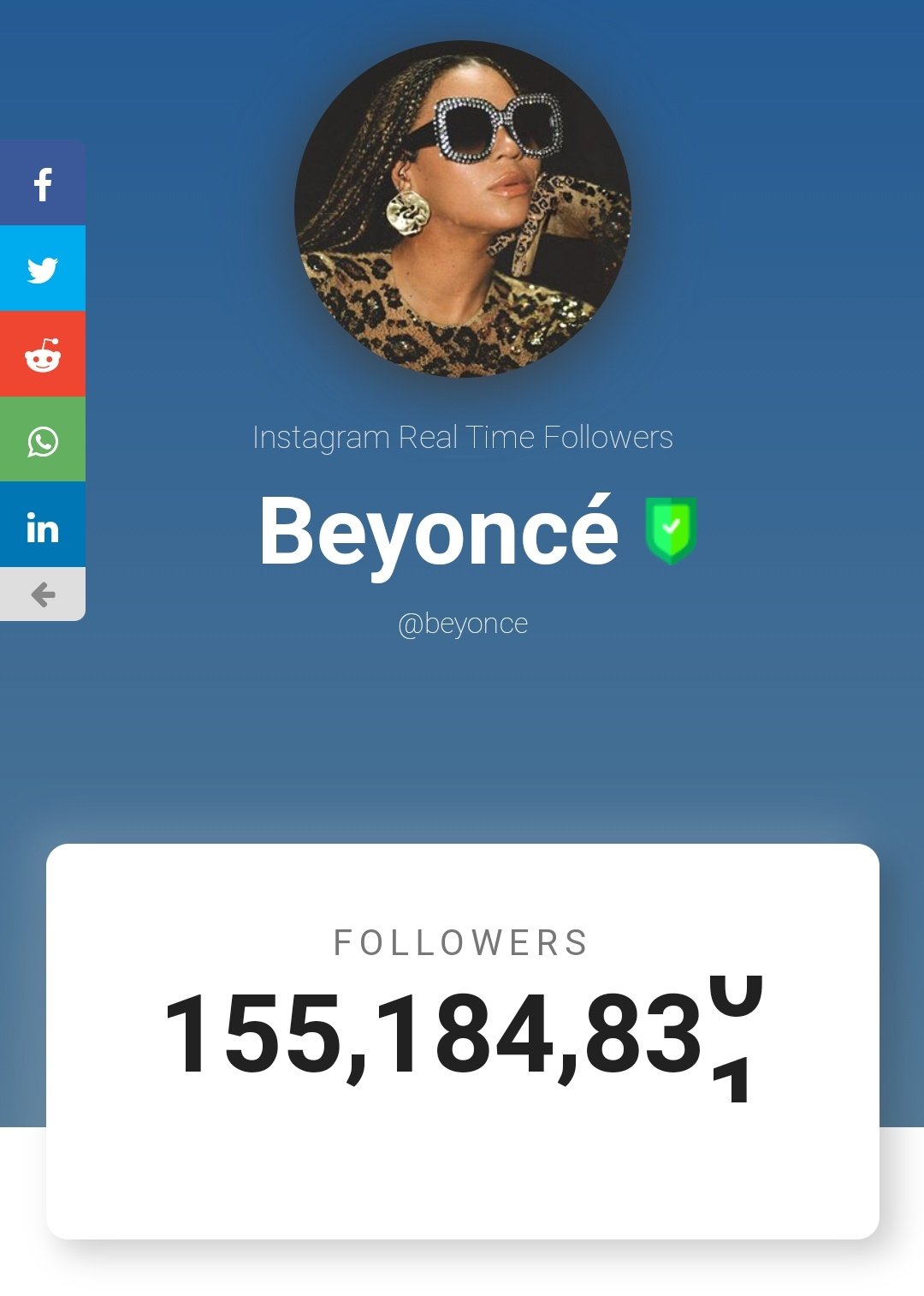 Live Instagram Follower Count Checker