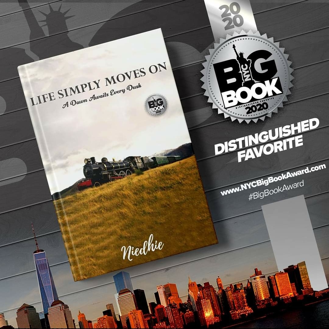 niedhieagarwal's tweet photo. Nidhi Agarwal receives national recognition through the NEW YORK CITY BIG BOOK AWARD®!

London -- The NYC BIG BOOK AWARD recognized "Life Simply Moves On" by Niedhie Agarwal in the category of Young Adult fiction as a distinguished favorite. https://t.co/sOCkk9gxSq