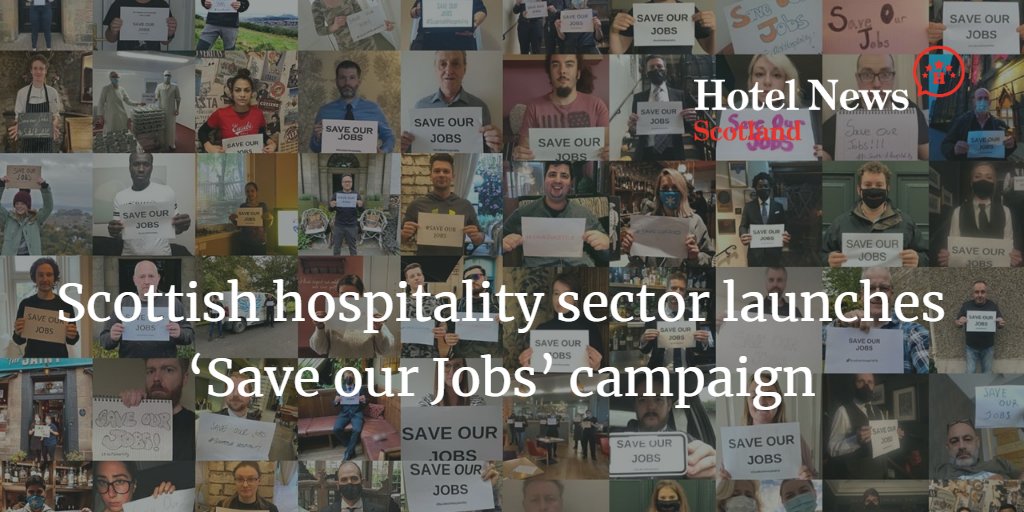 Some of the top names in Scottish hospitality have launched a new ‘Save Our Jobs’ campaign calling for urgent support from Westminster and Holyrood to safeguard up to 100,000 jobs before the nationwide furlough scheme comes to an end
bit.ly/SaveOurJobs
#saveourjobs