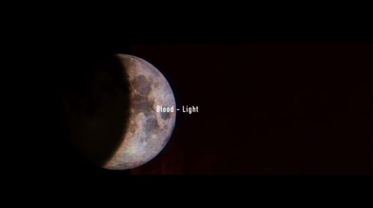 the moon:as i mentioned before, the moon is special to both vampires and werewolves since they are large parts of their mythical forms and backstories, and also affect their behaviors. the moon is seen multiple times throughout the trailer too!