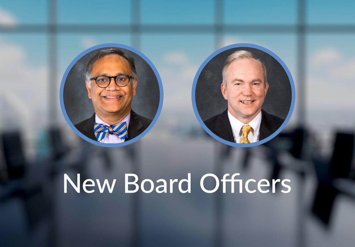AbaPhysicians's tweet photo. [NEWS] We're pleased to announce the elections of Santhanam Suresh, M.D., M.B.A., as the Board’s president, Thomas M. McLoughlin, Jr., M.D., as the treasurer. Read more about our new and reelected Board officers: https://t.co/bvSVI0Yffm https://t.co/ZYlG1Rt49w