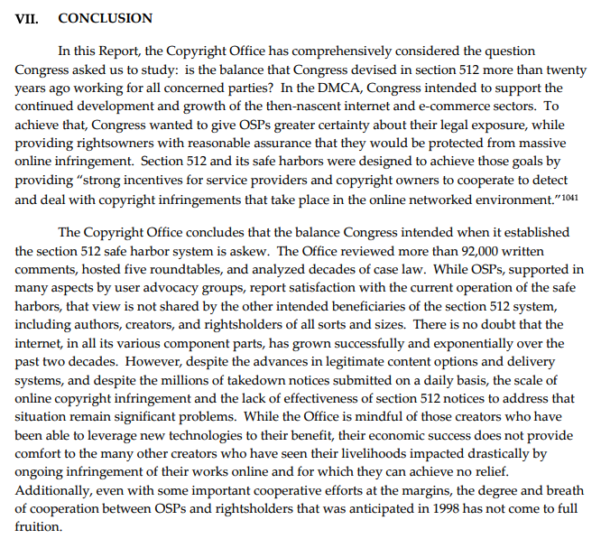 In 1998 when the DMCA was created, Congress intended for OSPs (Online Service Providers, like Twitch and YouTube) and rights holders to work together to achieve viable licensing solutions. However, this hasn't happened.