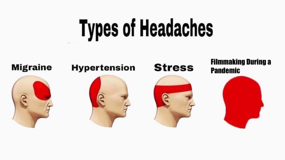FrontRowIns's tweet photo. On set, not all headaches are created equal!
#filmmakingmemes #moviesetmemes #filmmemes https://t.co/jjwvk4ya1K