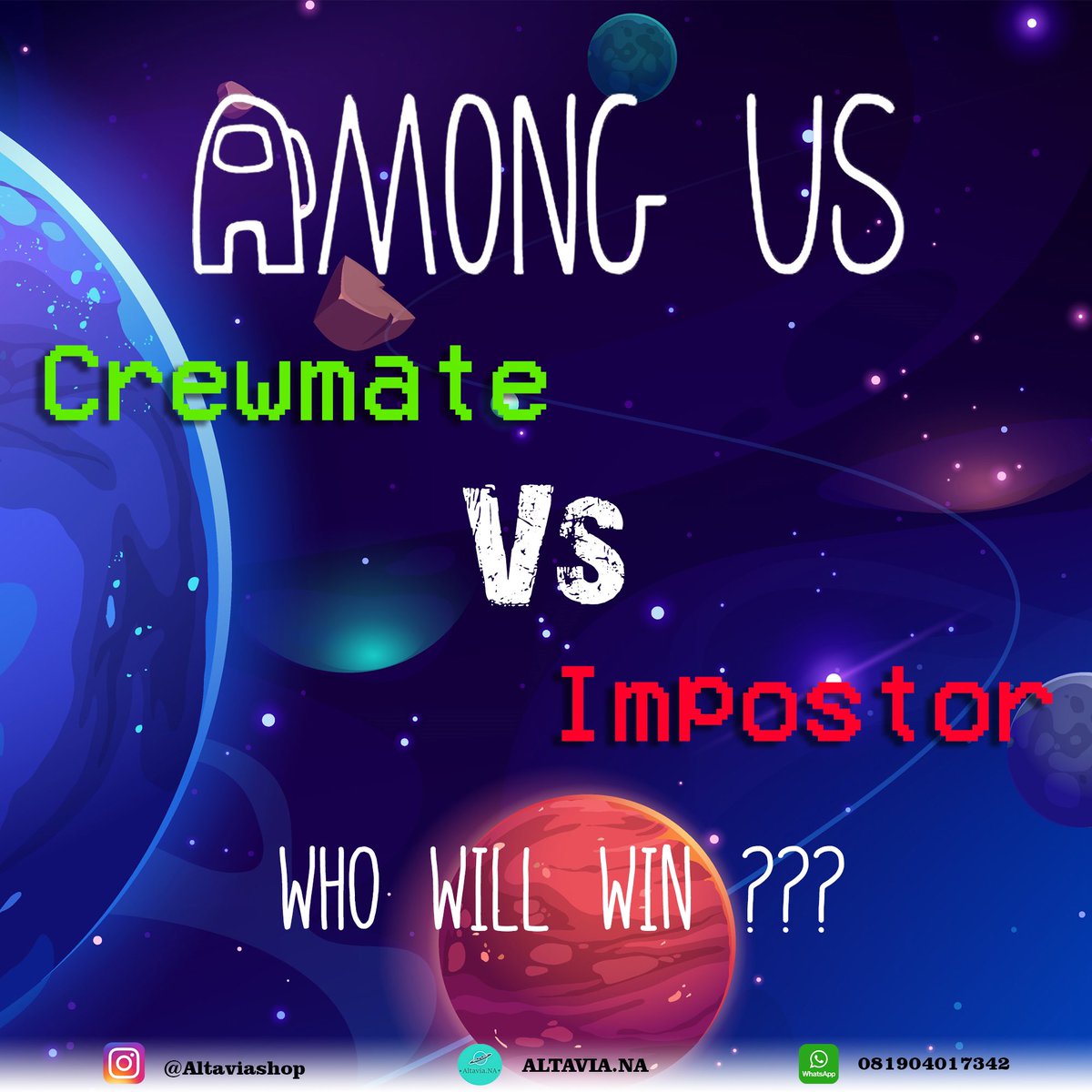 altaviashop's tweet photo. Among us case !!
 
Siapa nih yang tidak tau game yang lagi viral ini, yuk miliki case yang kekinian ini !!!

Ask/Order DM aja 🙏🏻

#AmongusCase #AmongUsindonesia #Crewmate #impostor #CasePremium https://t.co/sjuIeyPgcJ