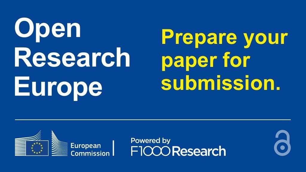F1000Research's tweet image. The #OpenResearchEurope Article Guidelines are now live! Find out what you need to do to prepare your @EU_H2020 research paper for submission to the @EU_Commission’s new #OpenAccess publishing platform here: buff.ly/2FKwwVI #openaccessweek2020