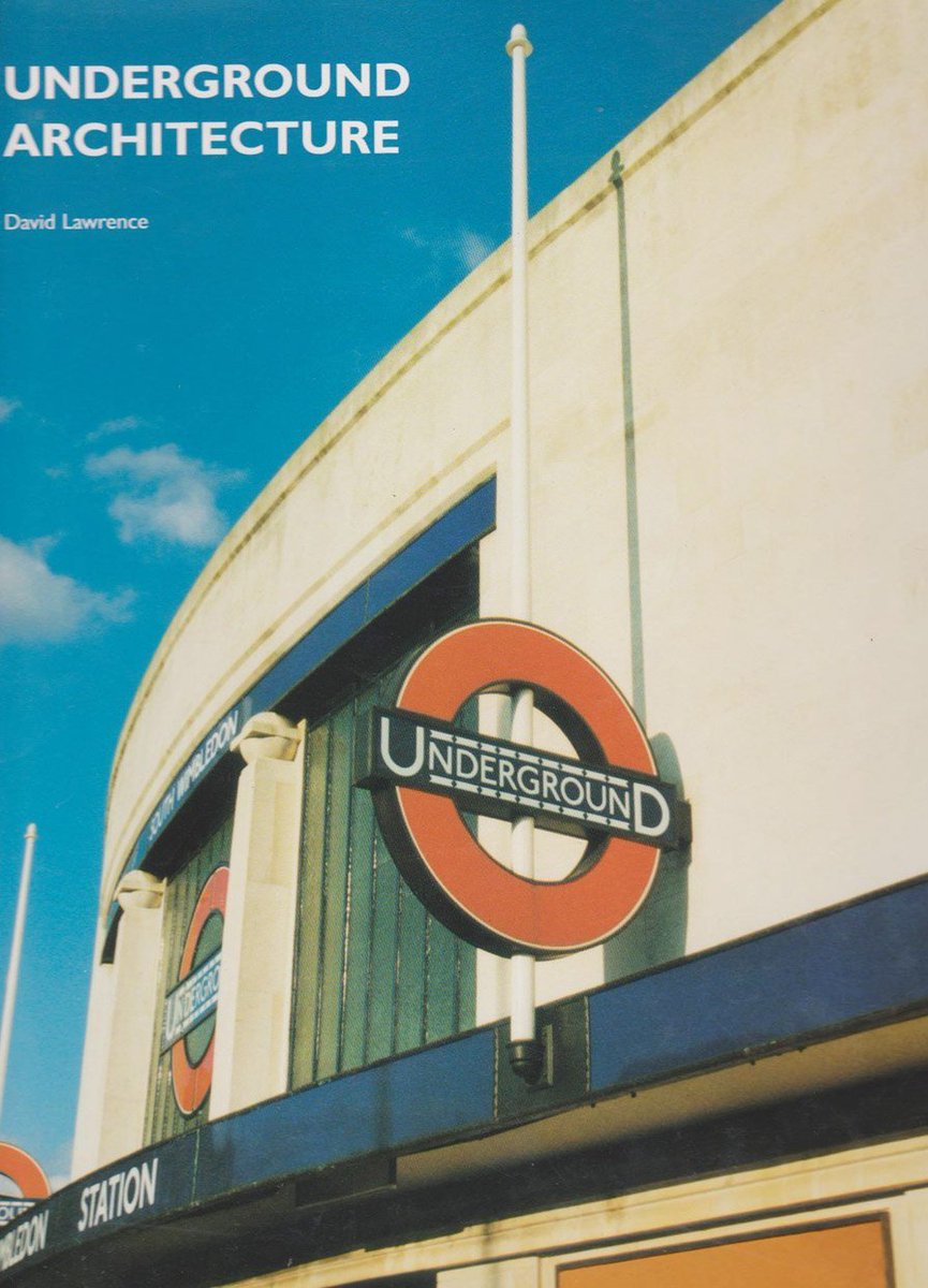 7/ If Lawrence wrote the def. guides to tube architecture, names like Leslie Green & Charles Holden being well known, then Paul Moss has written the companion vol. on the int. & ext. design of trains. Again you would not have expected how much thought had gone into such matters.