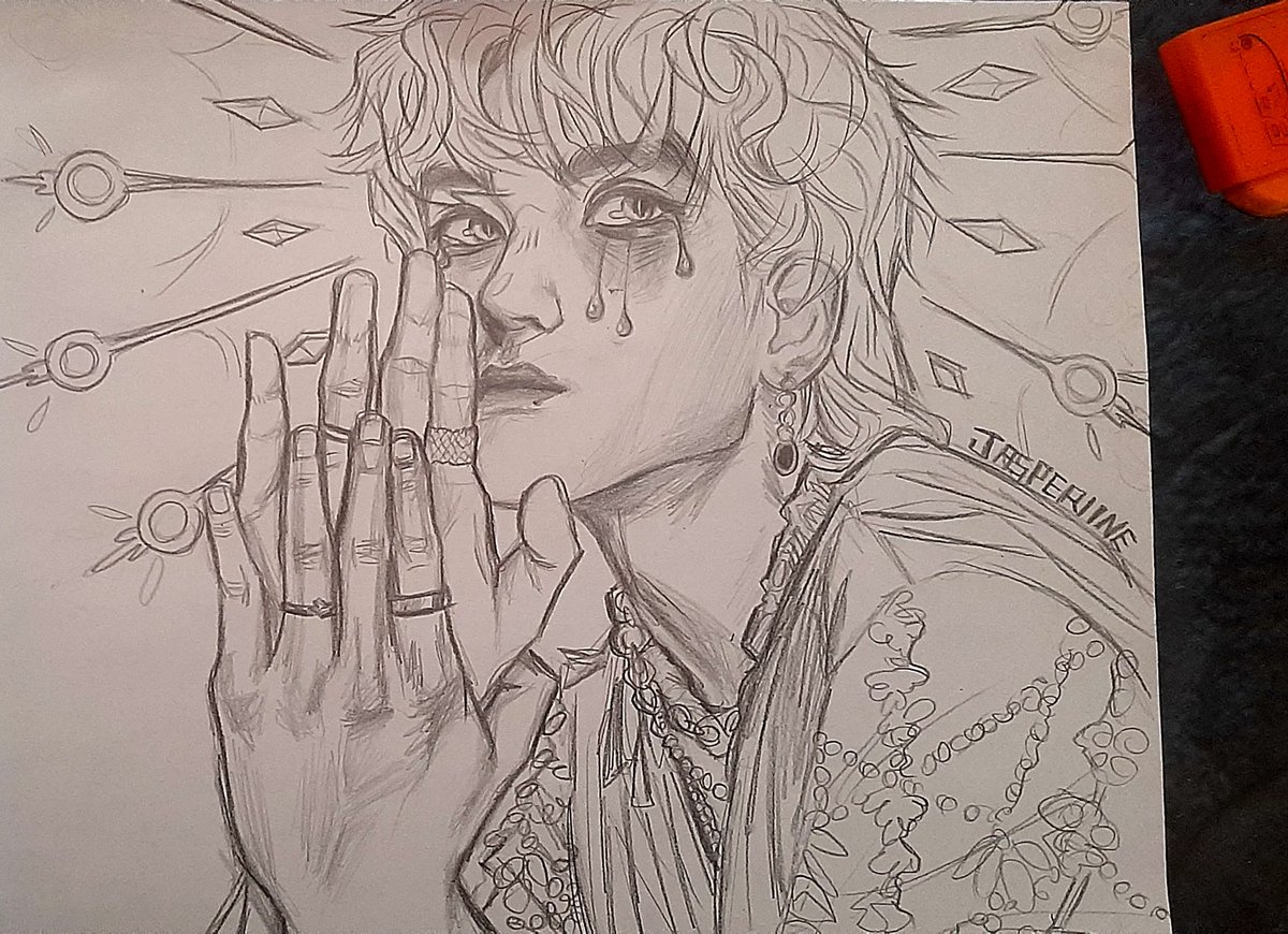 I just did this one now, finally! This pic of Taeyong is so gorgeous, I can't deal with this bro (I'm happy I came back to traditional art)
#TAEYONG #TAEYONGfanart #NCT #NCTFanart #kpopfanart #fanart 