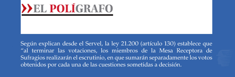 El Polígrafo | Noticias falsas en redes sociales: Votación en “segunda papeleta” no anula resultados del Rechazo https://t.co/65ygoOzk6n https://t.co/TaxoucHmEn