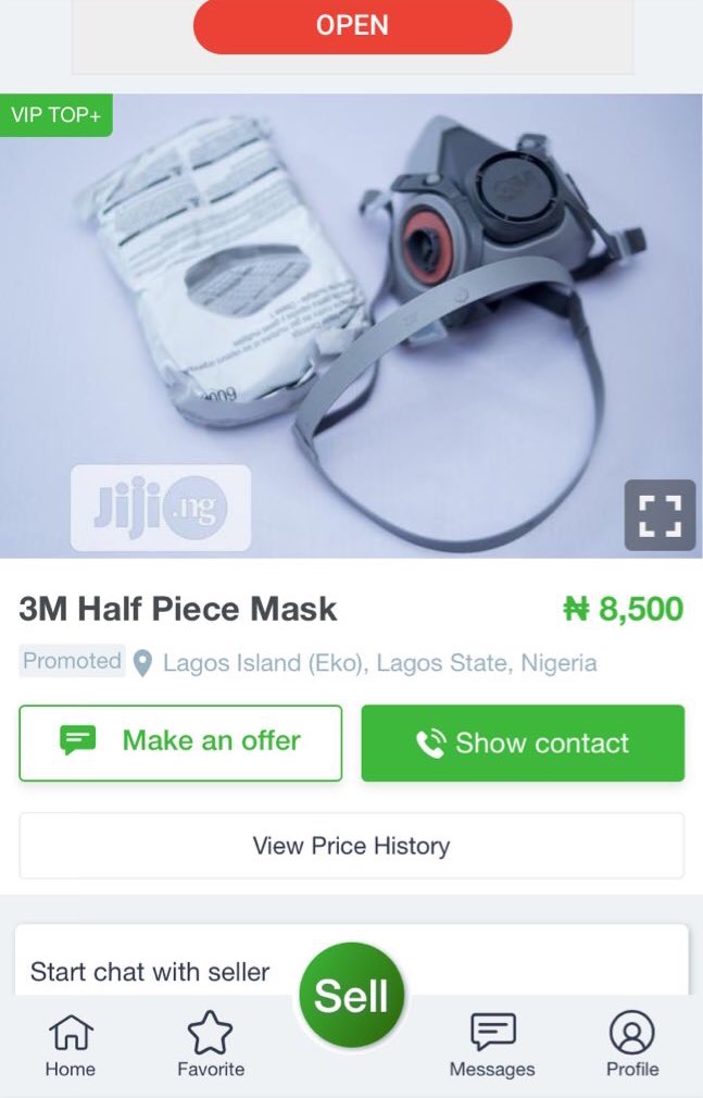 Zillioncoins's tweet photo. For everyone going out to protest I suggest you get this Respirator Mask. The police might want to throw tear gas at us and it is important we remain safe. https://t.co/Vm1bo2w1oH has the lowest price and best quality rate. Let’s protect ourselves #EndSARS  #jijing https://t.co/GCpqC8agwB